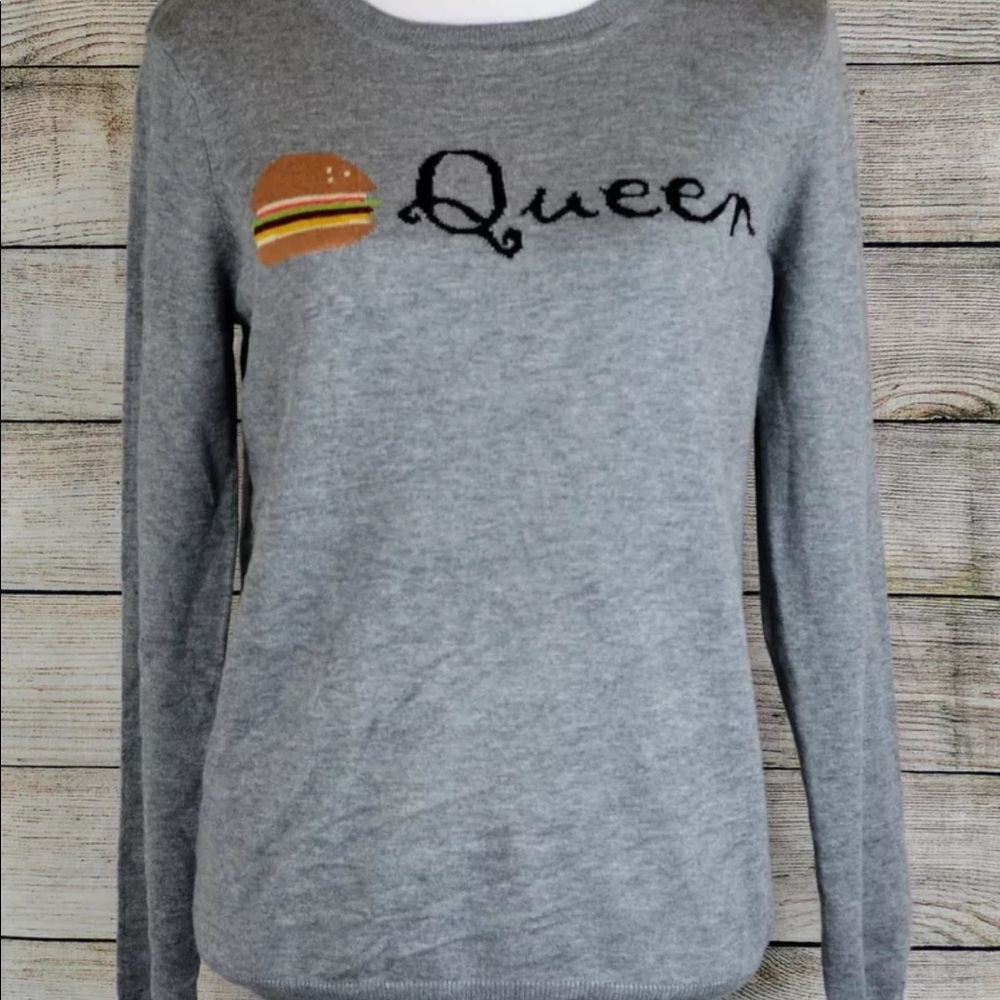 Ultra Flirt Burger QUEEN Sweater Small